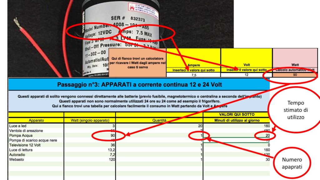 CALCOLARE AMPERE DI SCARICA